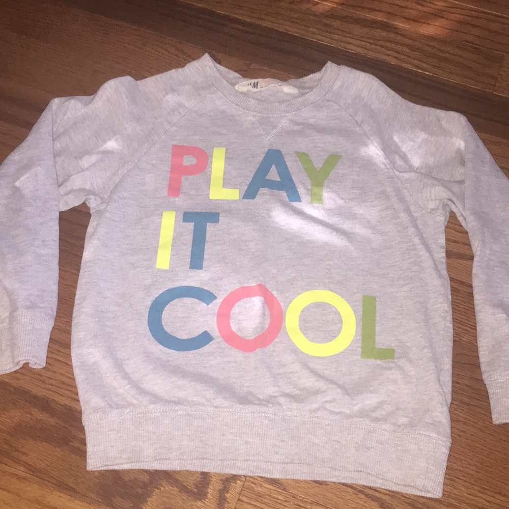 H & M play it cool sweat suit